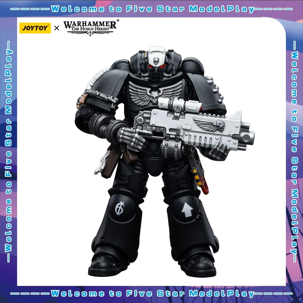 

【FS】JOYTOY Warhammer 40K Scale 1/18 Action Figures Iron HandsIron Sergeant Bantus Models Toys Gifts