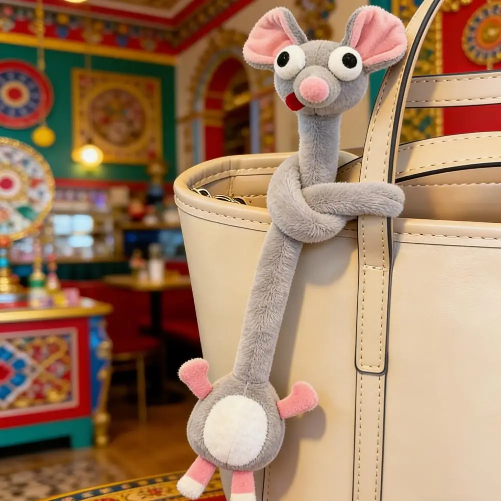 

Long Neck Animal Plush Toy Pig Chicken Mouse Hanging Soft Stuffed Pillow Bag Pendant Decor Gift For Kids Girls Birthda G4g7