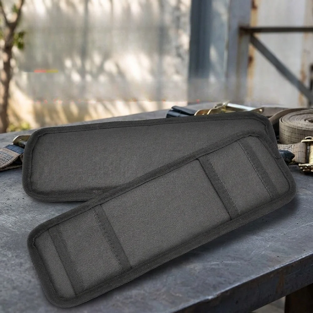 Oxford Cloth Ratchet Strap Protective Pads 4 Pack 30.5 x 10 cm Reinforced Stitching for Outdoor Bundling Tasks