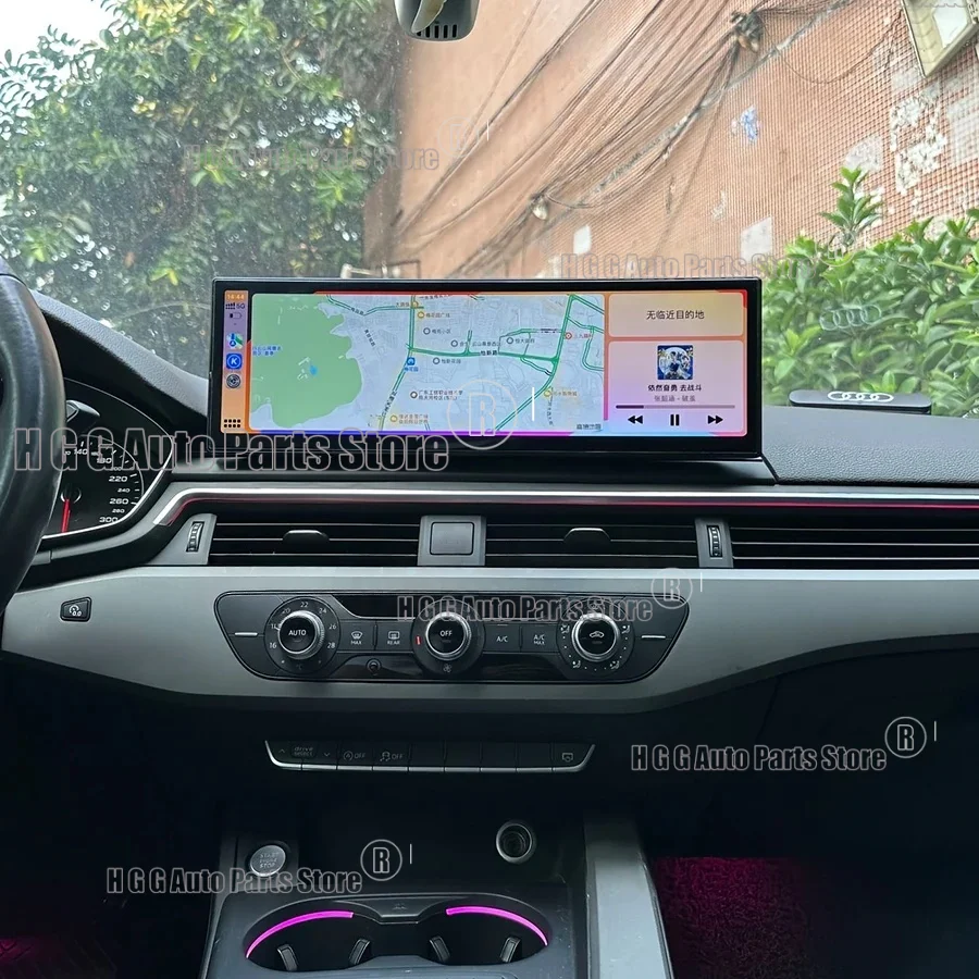

14,9-дюймовый экран для Audi A4 A4L A5 S4 S5 2017-2019, Android 14, Carplay, мультимедийный DSP-плеер, GPS-навигация, автомагнитола