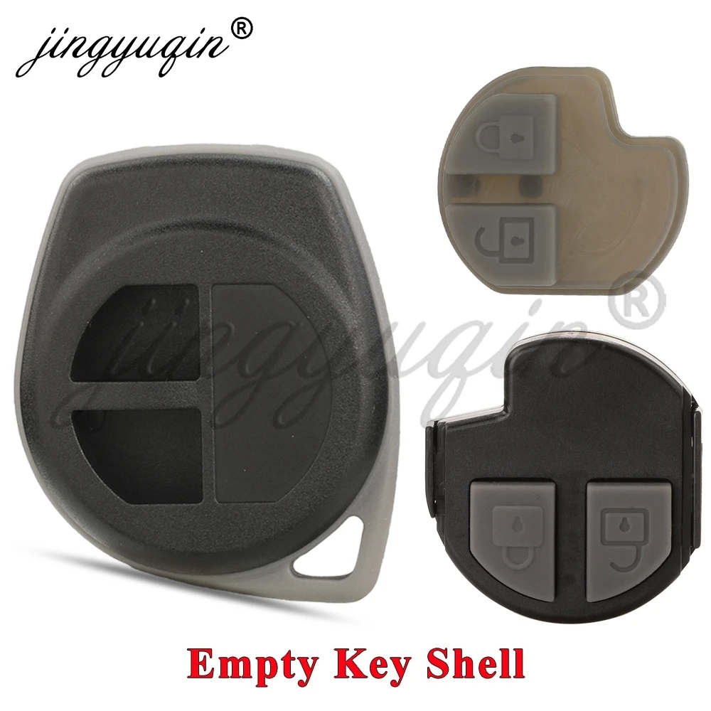 

Jingyuqin корпус автомобильного ключа для Suzuki Swift SX4 Grand Vitara Splash Liana Aerio Jimny с кнопкой, внутренний чехол для брелока