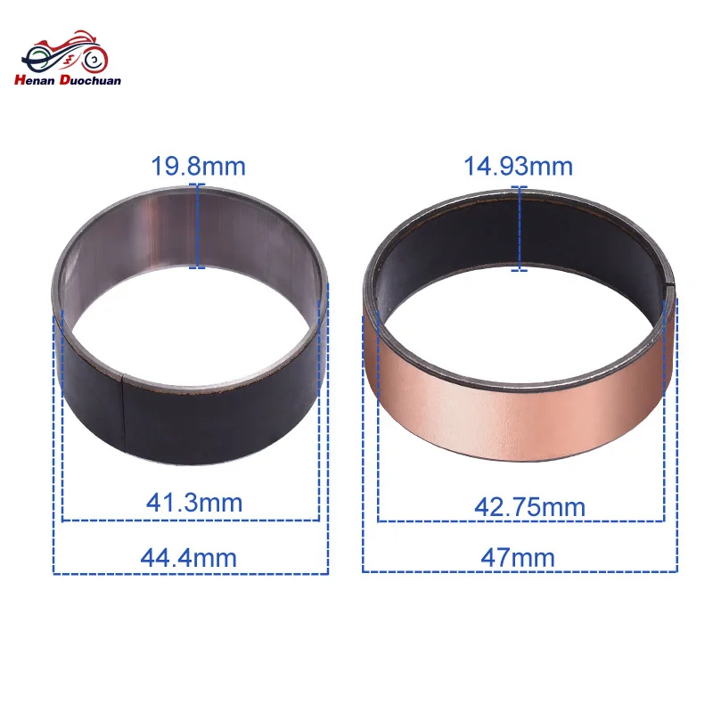 Motorcycle Front Fork  Absorber Rail Bushings Copper for SUZUKI DL 650 800 DL650 DL800 GSX-R GSX-S 1000 GSXR1000 GSXS1000