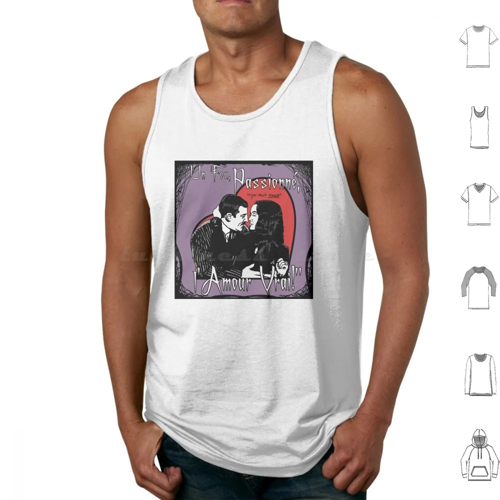 Un loco, un apasionado, el amor verdadero! Un amor verdadero, loco y apasionado! (Púrpura) Camisetas sin mangas, chaleco sin mangas Gomez Gomez