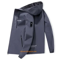 Gamakatsu New Hiking Jackets Mens Waterproof Clothes Reflective Windbreaker Fishing Camping Trekking Outdoor Windproof Coat