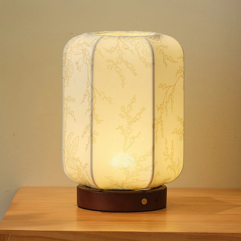 

Новая китайская классическая тканевая светодиодная настольная лампа для кабинета, чтения, спальни, освещение, атмосфера, ночник, теплое украшение для дома