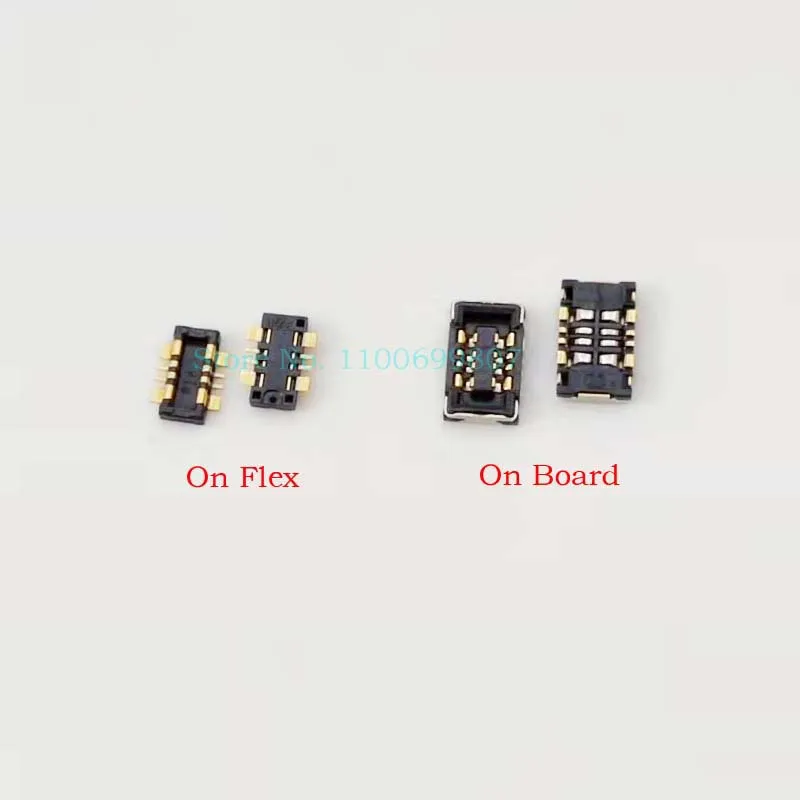 

10PCS Battery FPC Connector Clip On Motherboard For Samsung Galaxy A72 A725 A726 A42 A426 A425 A525 A52 A526 A32 4G 5G A325 F B