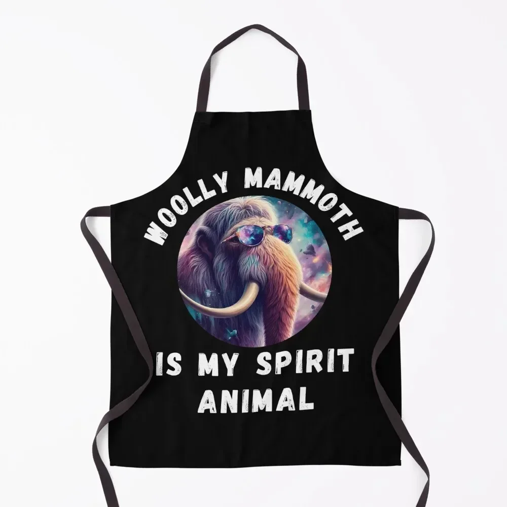 

Woolly Mammoth Is My Spirit Animal, Wolly Mammoth Lovers, Funny Woolly Mammoth, Furry Elephants Apron For Cooking Apron