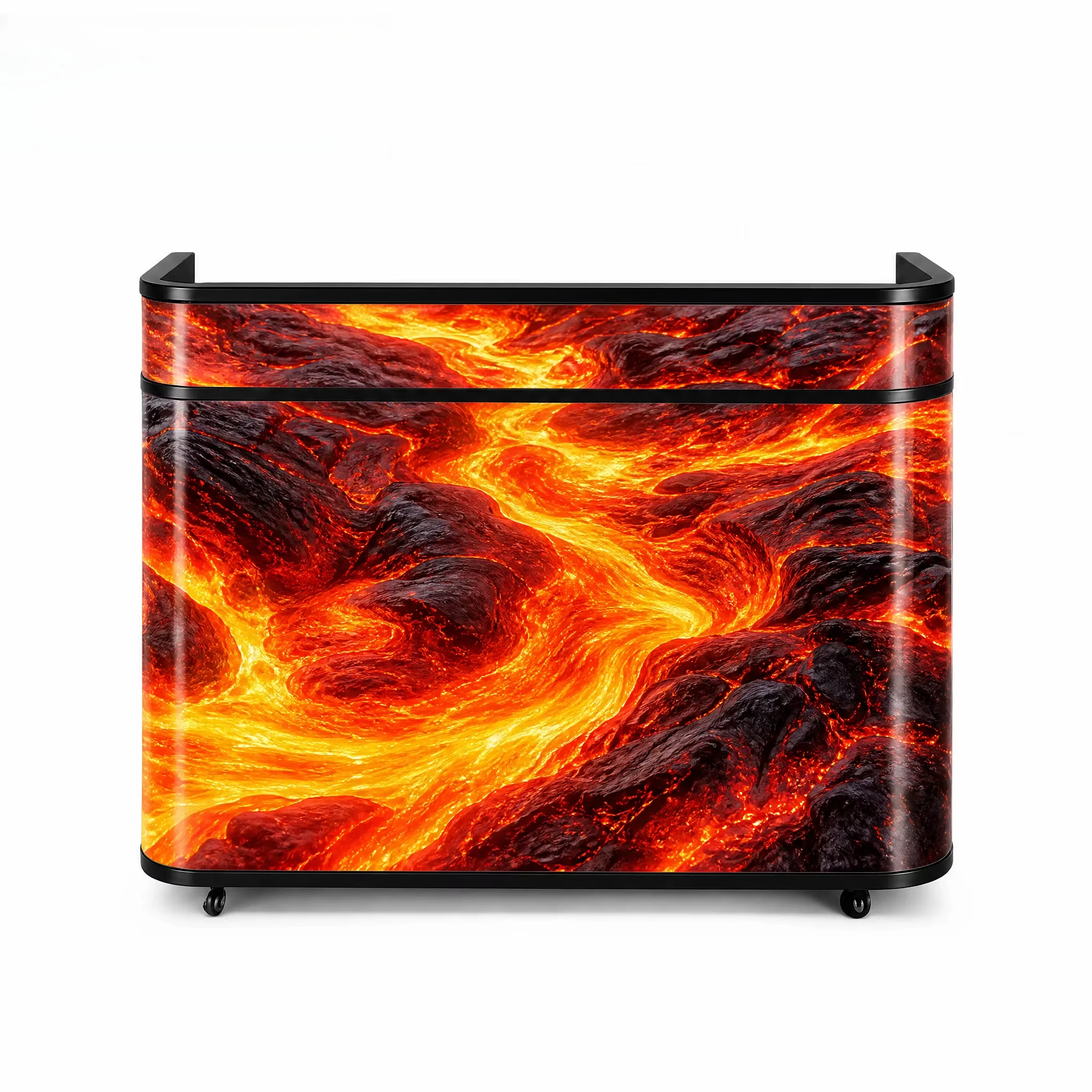 Full Color P2.5 P1.86 Led Dj Booth Display Screen for Music Festivals Customizable Shaped Dj Table Led Display Wall Panel