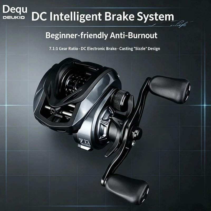deukio-dc-electronic-brake-baitcasting-fishing-reel-anti-backlash-long-casting-nylon-bracket-7-1-gear-ratio-v-shape-line-outlet