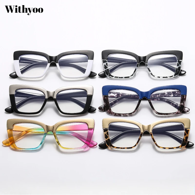 

ROXI | Fashion Anti-Blue Light Glasses Women Men Transparent Black Optical Reading Glasse Square Eyewear Blocking Eyeglasse