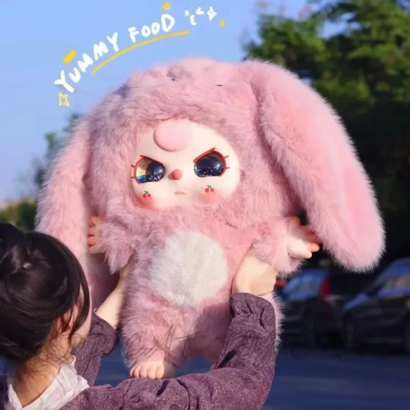 Bayi tiga Kawaii 1000% boneka besar bayi kotak buta trendi figur aksi bermain hadiah lucu indah dan pengerjaan yang indah