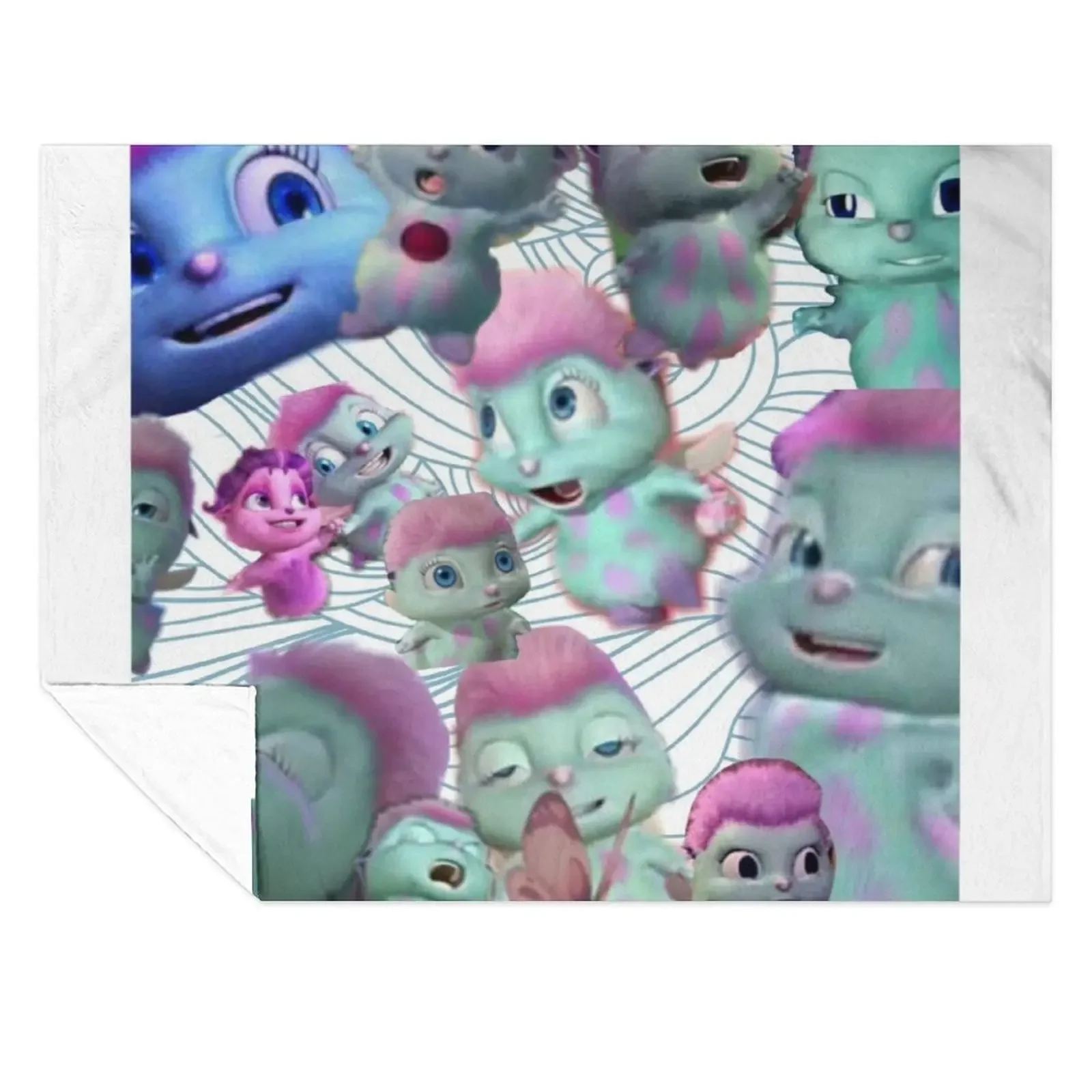 

Fairytopia 3 Throw Blanket Cute Nap Bed covers bed plaid Blankets