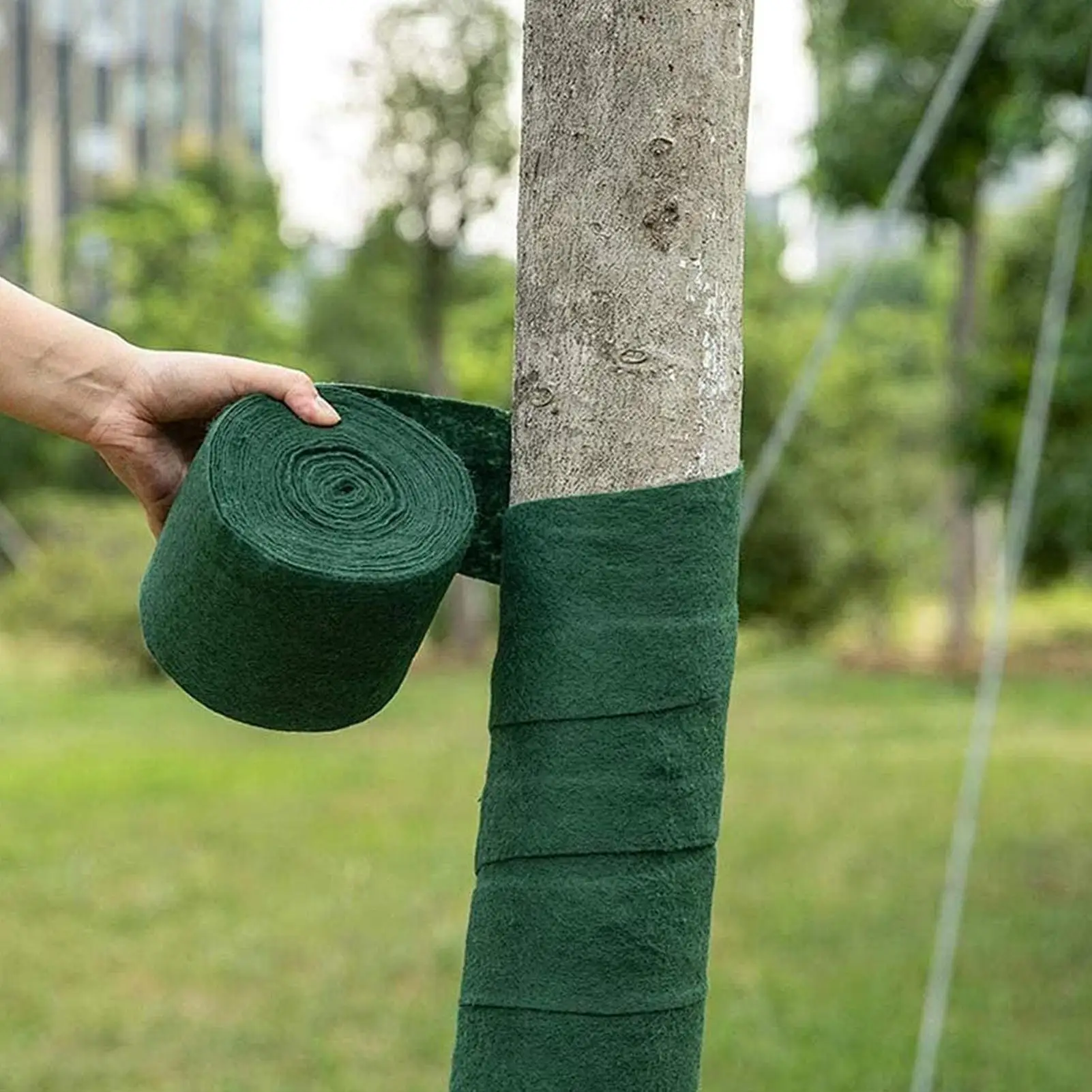 

Tree Trunk Wrap 65.61ft Anti-Freeze Covers Heavy Duty Tree Tape Wrap For Winter Frost Outdoor Deer Garden Fruit Palm