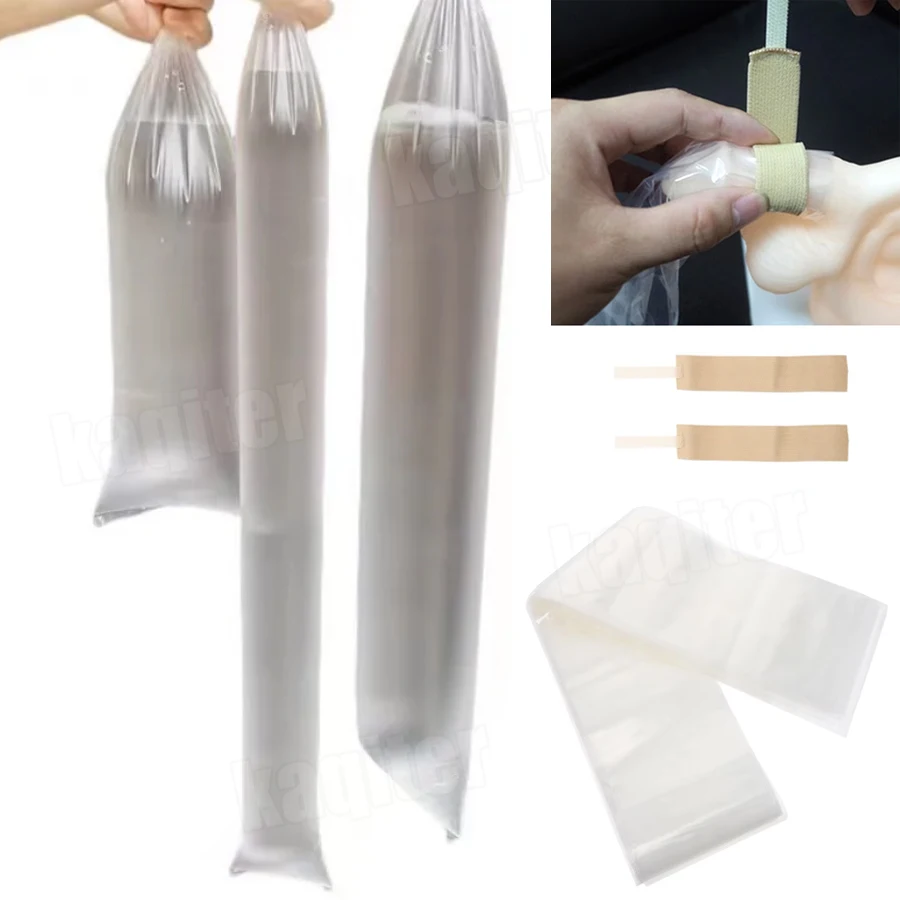 100-200Pcs Urine Collection Bag Thick Material Large Capacity Portable Disposable Urinary Patient Male Packet Hospital Travel