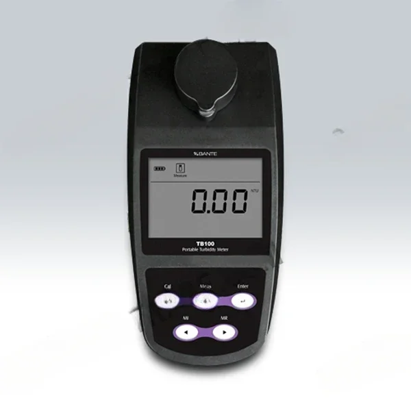 TB100 Digital Turbidimeter Water Turbidity Meter Portable 0~1100 NTU for Laboratory Use