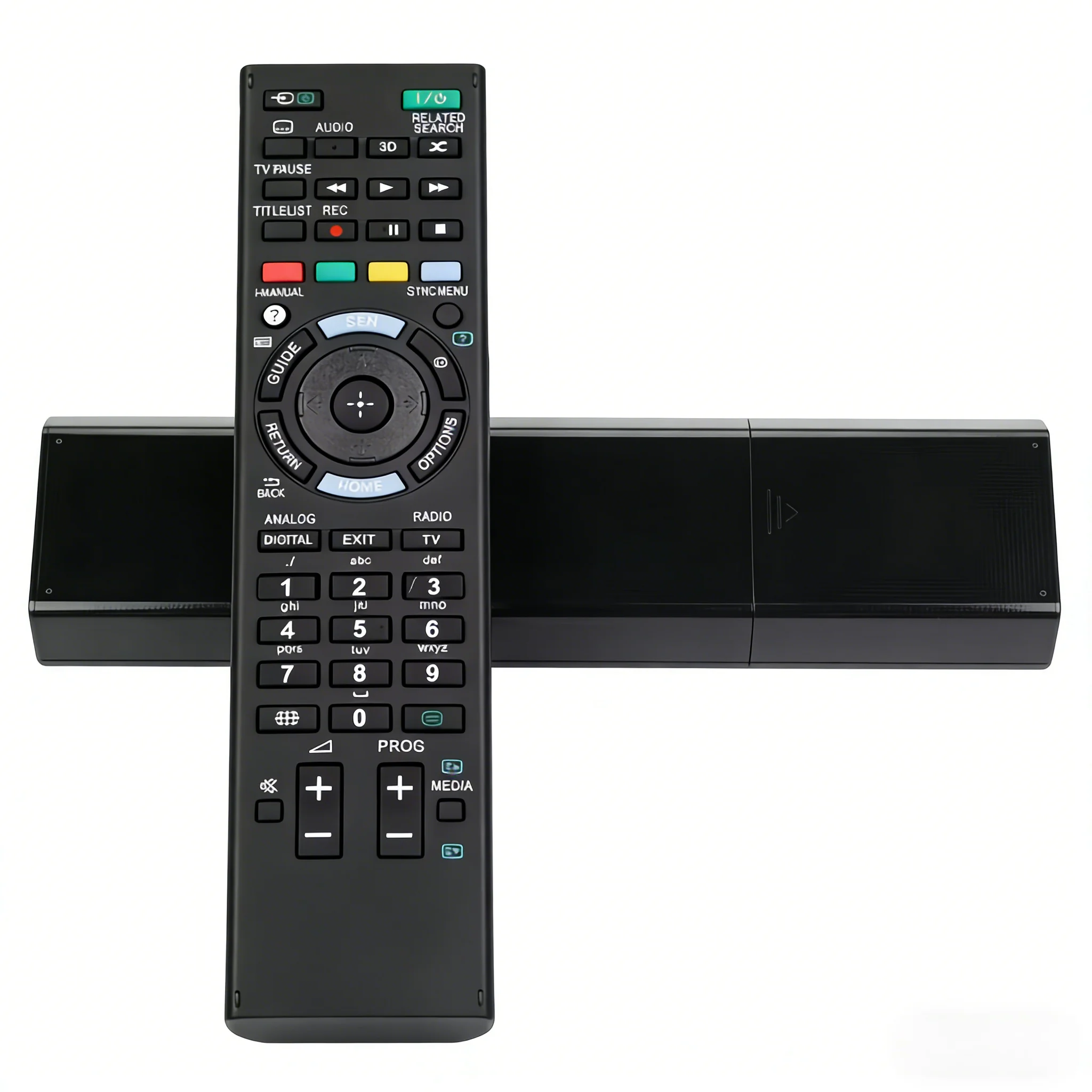 XX Replacement Remote Control Compatible with Sony Bravia LCD LED HDTV RM-ED053 RM-ED052 RM-ED050 RM-ED060 view 3