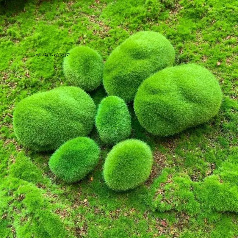5/10 Buah Batu Lumut Busa Hija - Preserved Moss Sheet ulasan dan harga