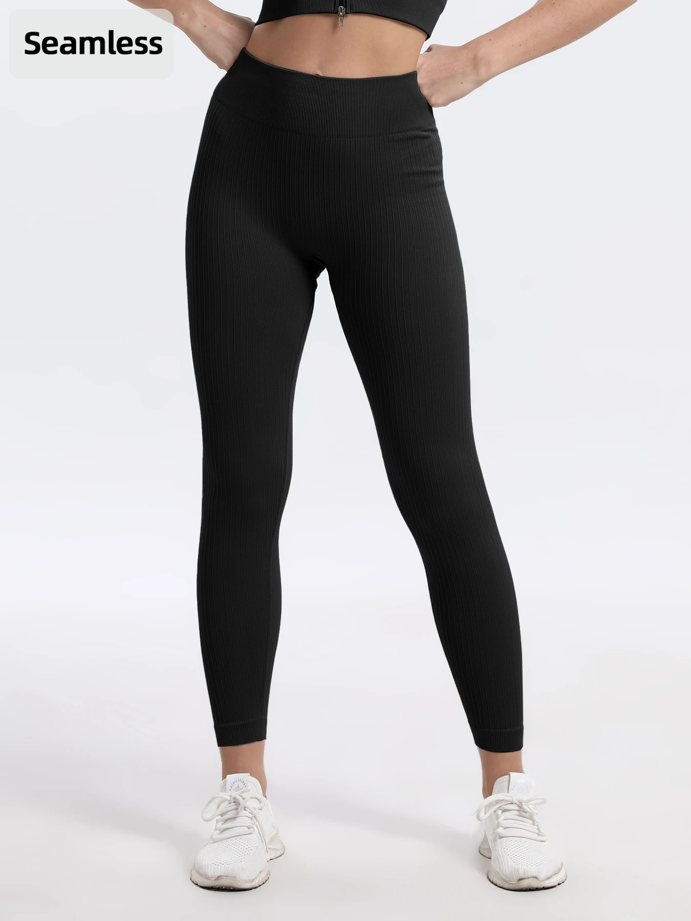 Seamless High-Waist Butt-Lifting Yoga Leggings | Tummy-Control Slim-Fit Sports Tights | Skin-Friendly Breathable Fitness Legging