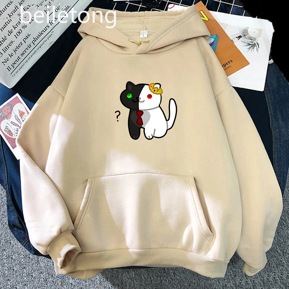 Ranboo Hoodie Women Loose Oversized Sweatshirts Dream Smp Anime Hoodies Kawaii Unisex Jumper Japanese Streetwear Wram Harajuku