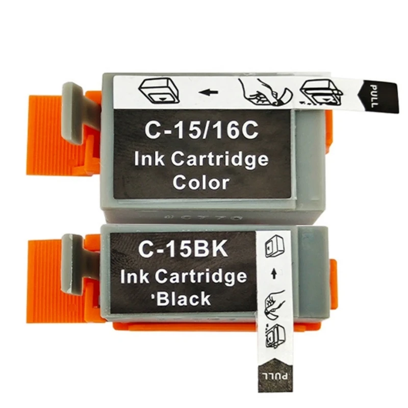 For Canon BCI15 BK/C BCI-16 BCI16 Ink Cartridge Compatible For Canon i70/i80 SELPHY DS700/DS810 PIXMA iP90 mini220 Printer