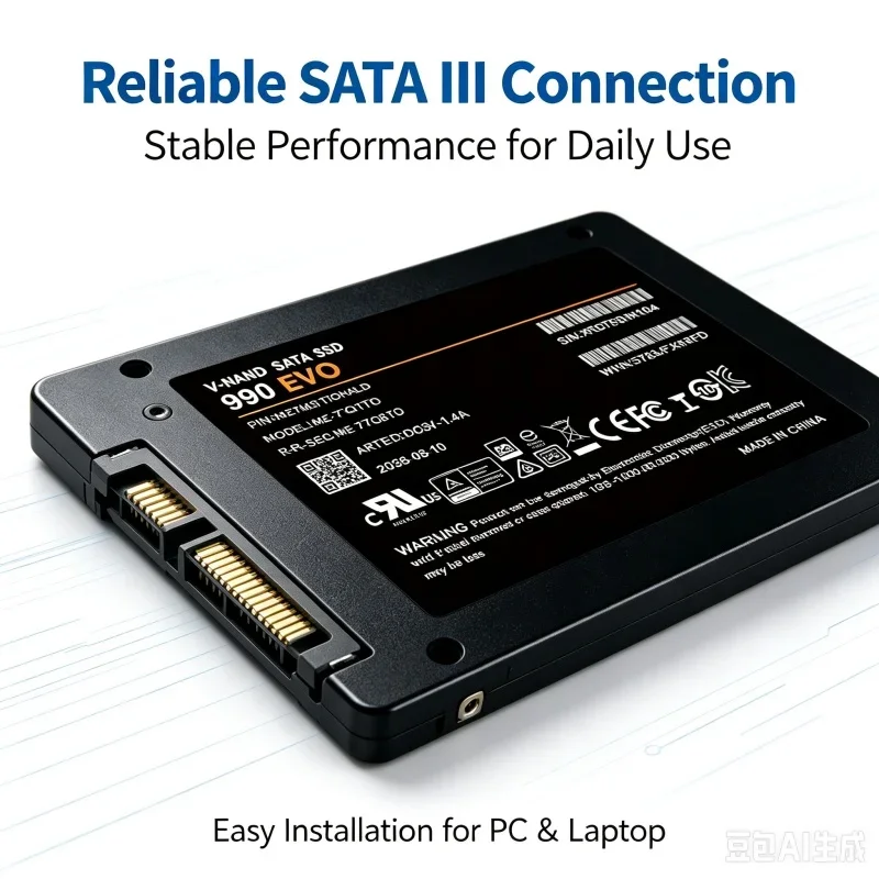 2026 New 990 SSD 500GB 1TB 2TB 4TB 2.5-inch SATA SSD Hard Disk Disc Internal Solid State Drive Portable SSD for Laptop Desktop