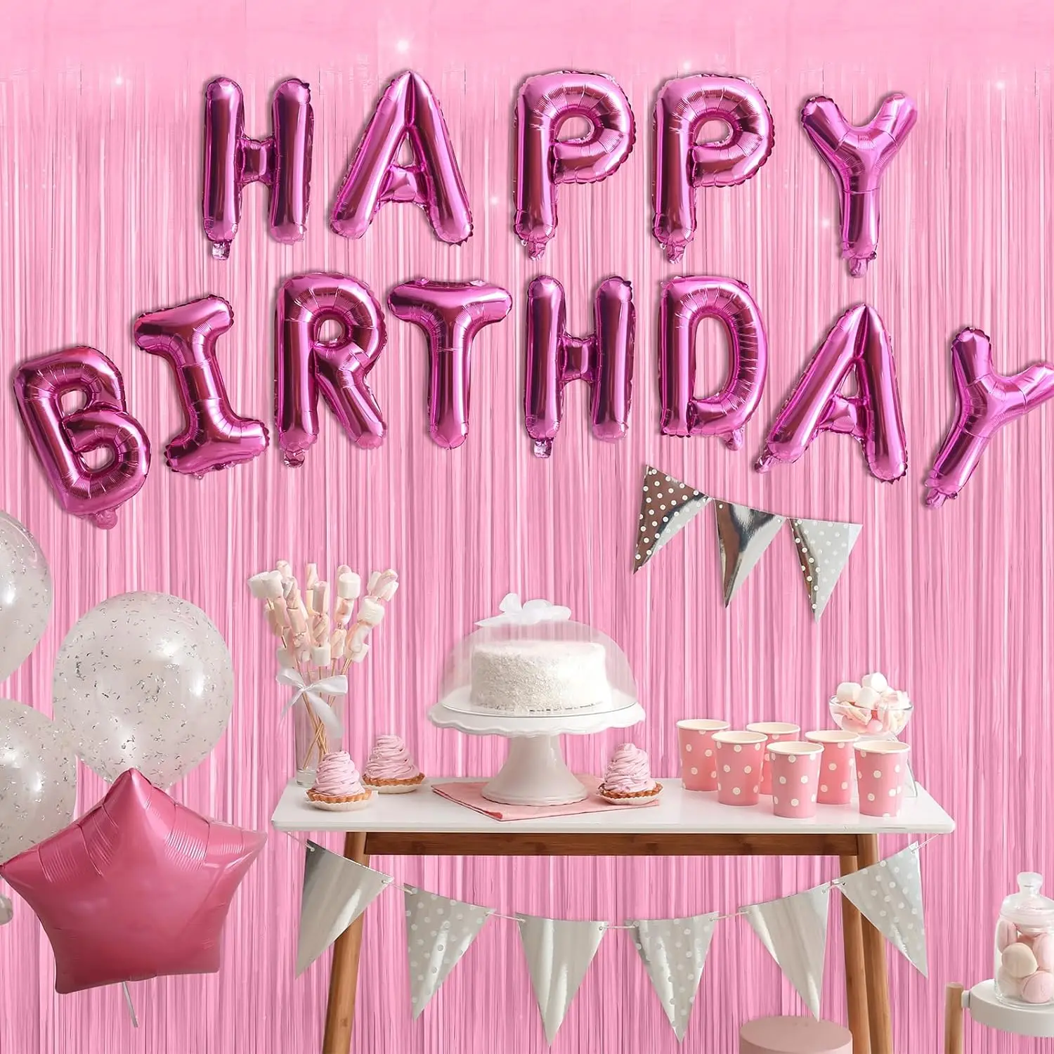 2 * 1M كارون قوس قزح حفلة عيد ميلاد الزفاف المشاركة حائط الخلفية الديكور التصوير الدعائم