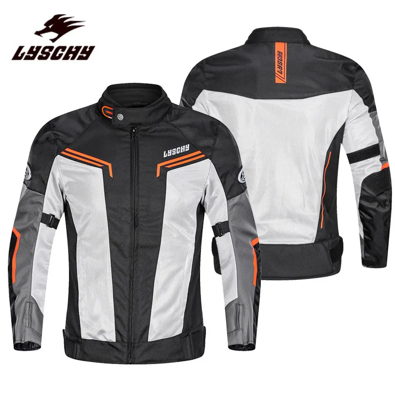 Lyschy Cycling Clothing Motorcycle Jacket Motorcycle  Clothing Top Summer Breathable And Fall Resistant Collection And Wholesale