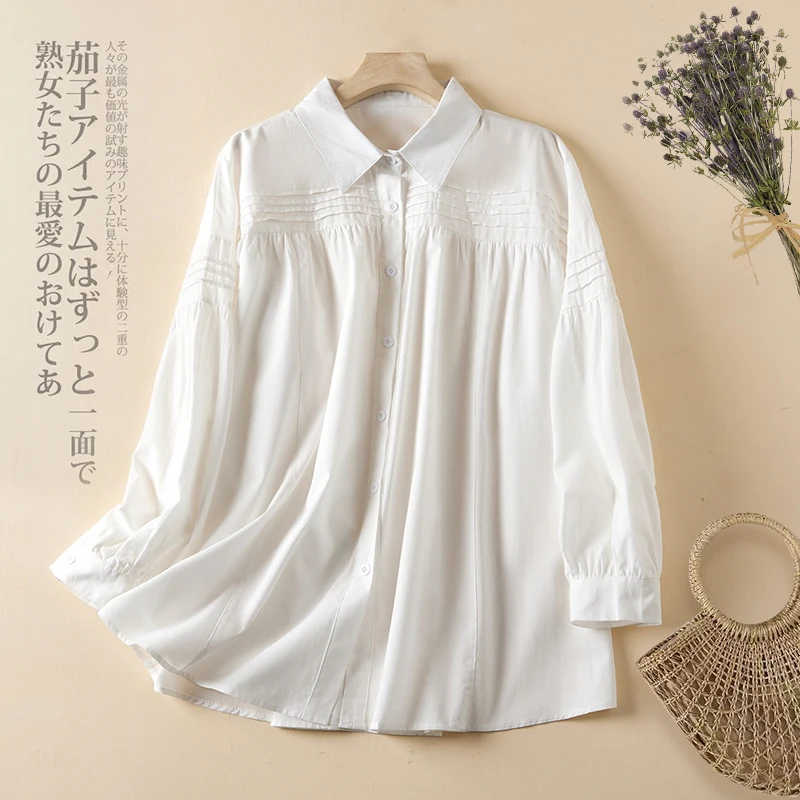 Koreaanse Stijl Lente Solid Fashion Blouse Shirt Lange Mouwen Office Dames Vrouw Casual Losse Blouses Elegante Korte Tops Blusas