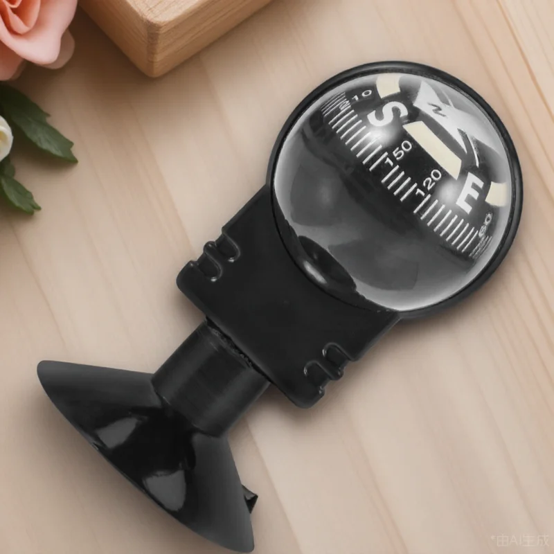 

Car Compass Ball Dashboard Mount for Vehicle Navigation Tool with Reliable Direction Finder Portable for Off-Road Atvs Boats