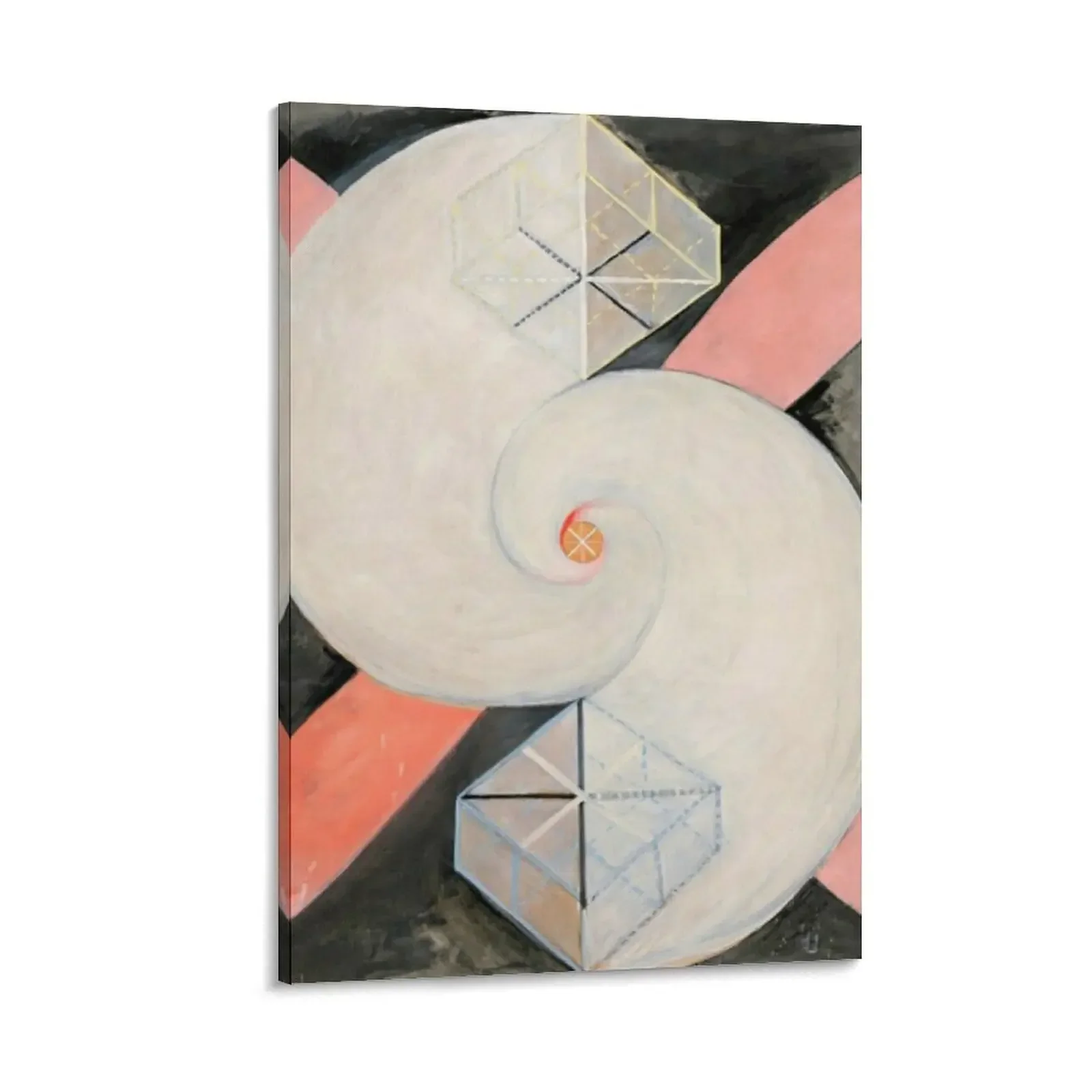 

Hilma af Klint The Swan, No. 21 Canvas Painting poster decorative items for home aesthetic room decor
