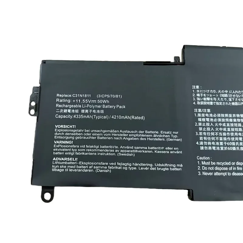 [NEW] C31N1811 11.55V 4200mAh 50Wh for Asus U4300F/FN UX433FN/FA BX433F Laptop Battery
