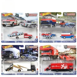 Mattel-HotWheels Premium Car Cultura Equipe Transporte Veículos Brinquedos para Meninos, Alfa Romeo Veículo, Impala, Original, Presente de Aniversário para Crianças