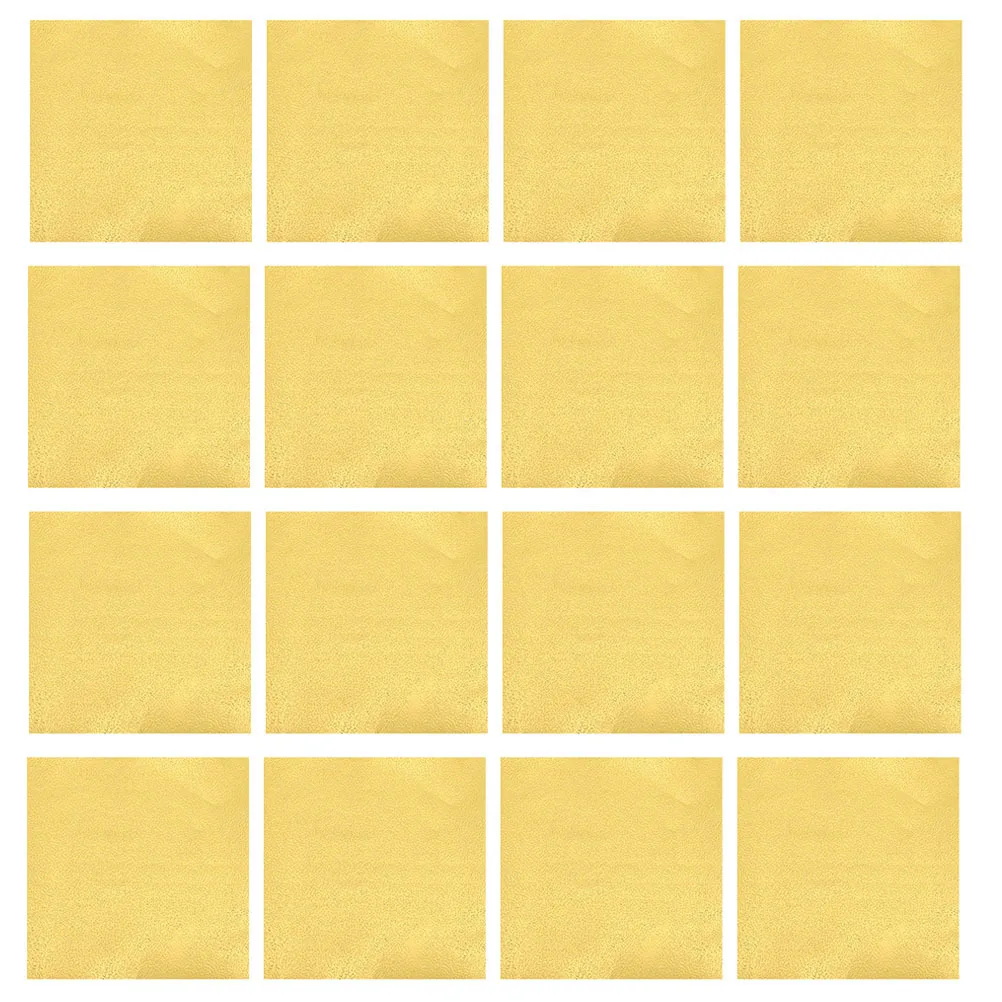 100 ورقة من ورق اوريغامي ذهبي لامع من جانب واحد مناسب لفن الورق الإبداعي المصنوع يدويًا