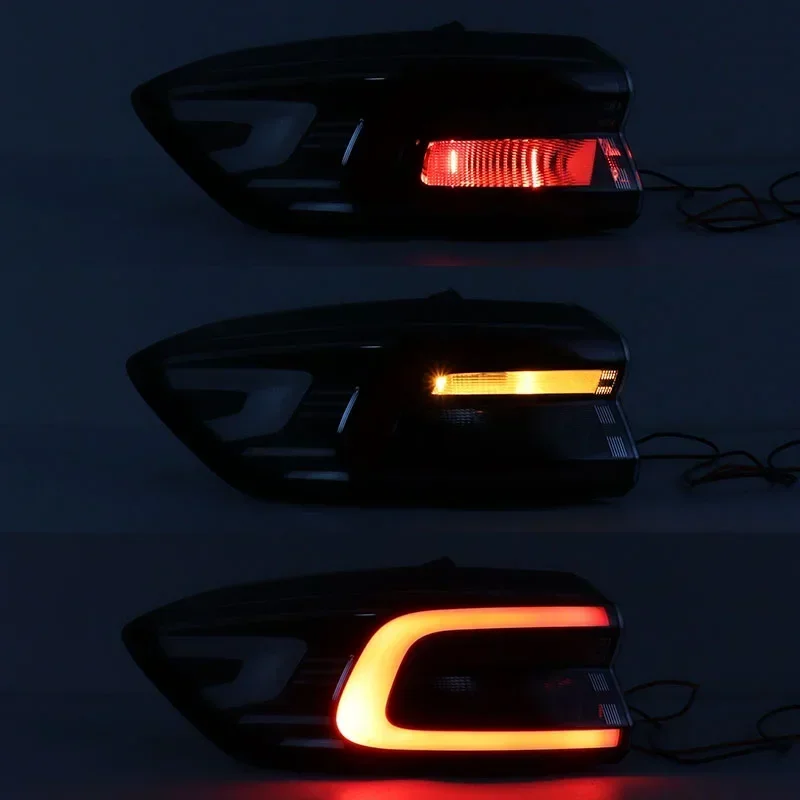 ¡Nuevo! Para Chery Tiggo 7 PLUS 2022 2023 LED luz trasera de coche señal de giro luz de freno luz de marcha atrás luces traseras estacionamiento cola La