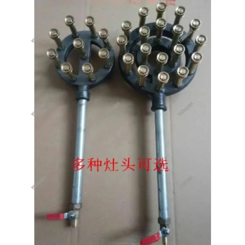 

Коммерческая настольная газовая плита для ресторана, мощная горелка для газа/LPG/натурального газа