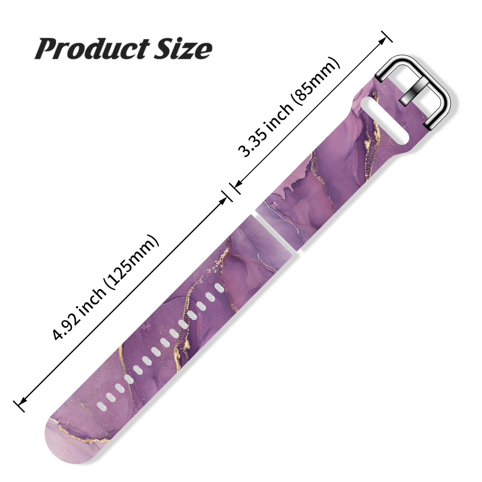 20mm 22mm Jade Abstraction Watch Strap for Samsung Galaxy 6/5 40mm 44mm Replaceable Bracelet for Amazfit Balance 5Pro Watchband