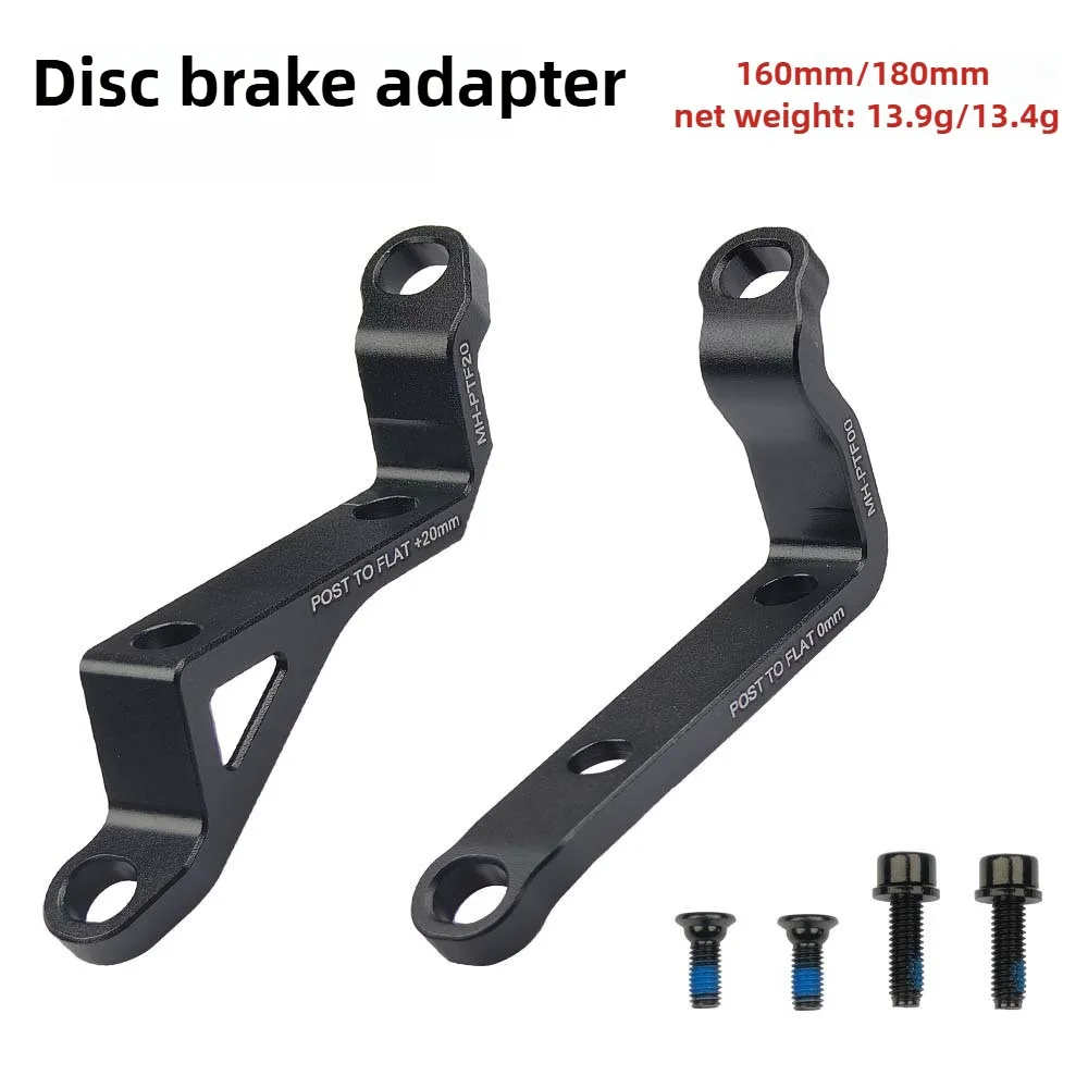 Siège de conversion pour convertir les freins à disque de route à barre plate en freins à disque de VTT, support de base d'étrier de frein à disque 160/180