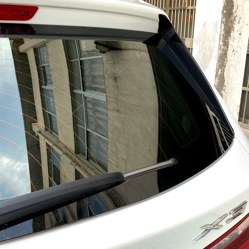 For BMW X3 F25 2011-2017 Car Rear Window Side Spoiler Wing Cover Trim Back Window Side Splitter Car Exterior Accessories