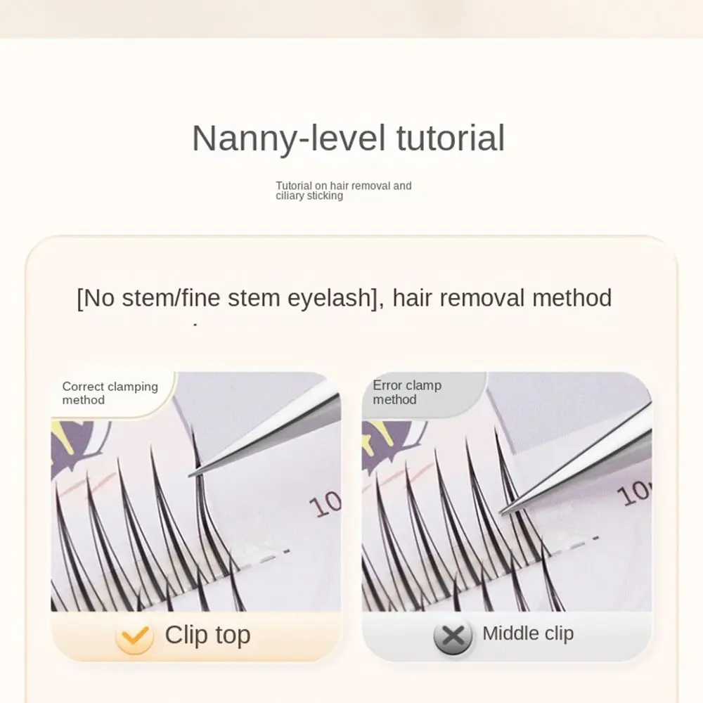 สแตนเลสแหนบขนตา Anti-Static Grafting คลิปผมคิ้ว Professional Eyelash EXTENSION คลิปคีม