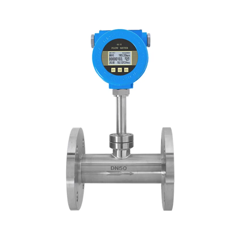 

High Precision Thermal Gas Mass Flowmeter Plug-in Pipeline Compressed Air Natural Gas