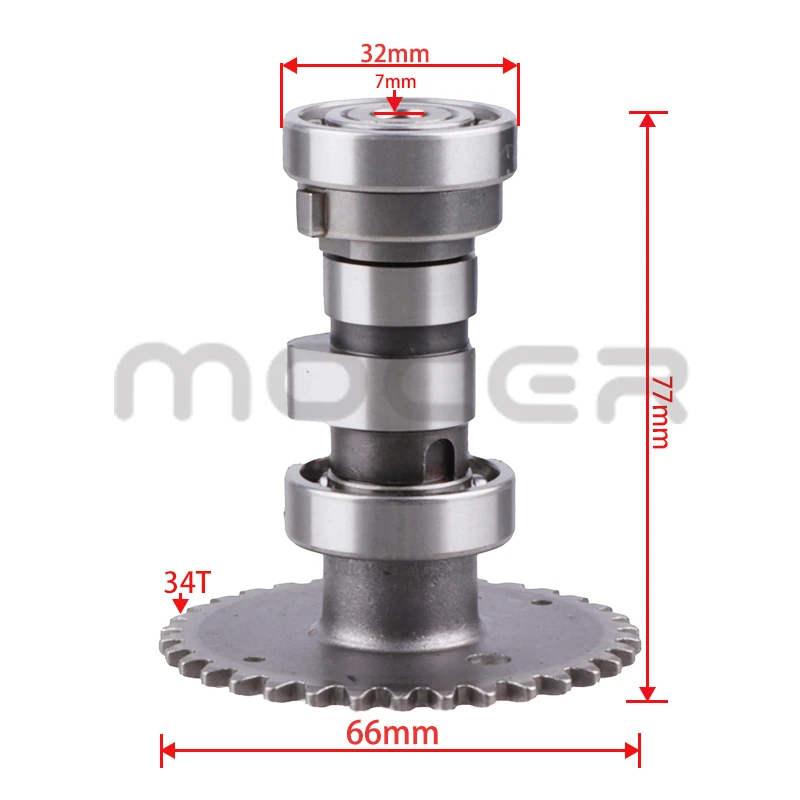 Racing Cam Performance Racing Cam Cam Camshaft For GY6 125cc 150cc 1P52QMI 1P57QMJ Scooter Moped ATV Quad