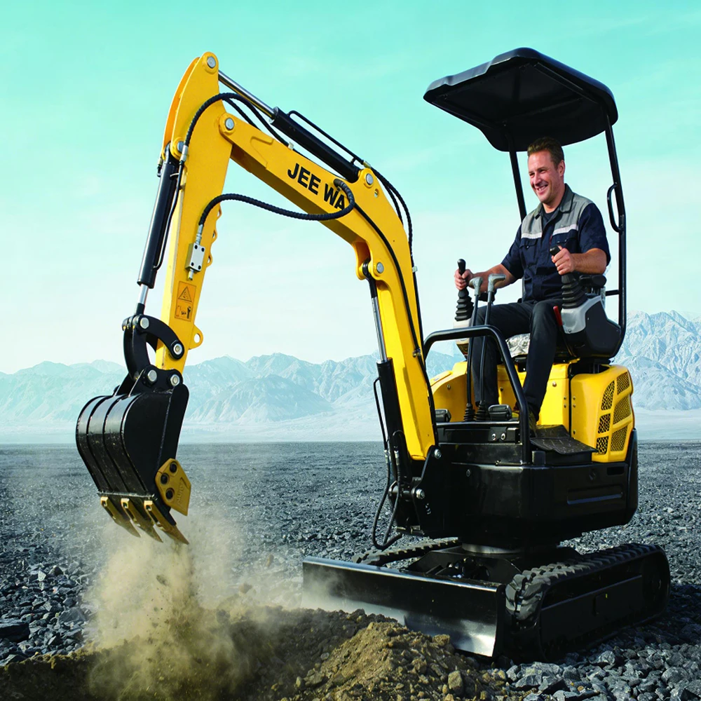 Hot-sell 1.3ton mini excavator Cab kubota engine diesel Euro5 EPA CE crawler small digger excavator china factory low price