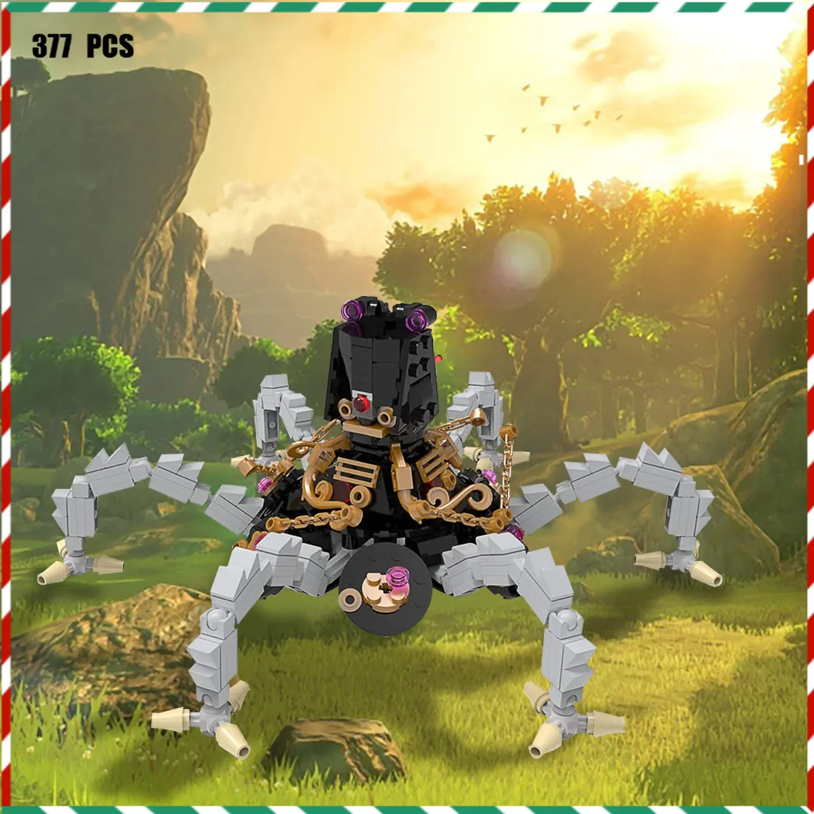 Blocs de construction Breath Of Wild Guardians améliorés, Kit de modèle Zeldaing, briques de monstre poulpe, jouet pour enfants, cadeau d'anniversaire