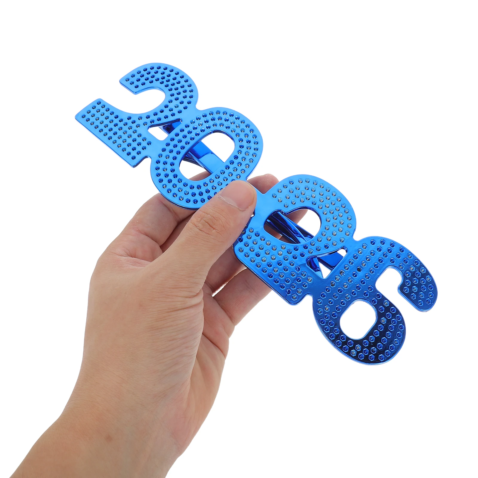 

4pcs 2026 Glasses Glitter Number Eyewear For New Year Party Photo Booth Props Celebration Festival Adults Novelty Plastic