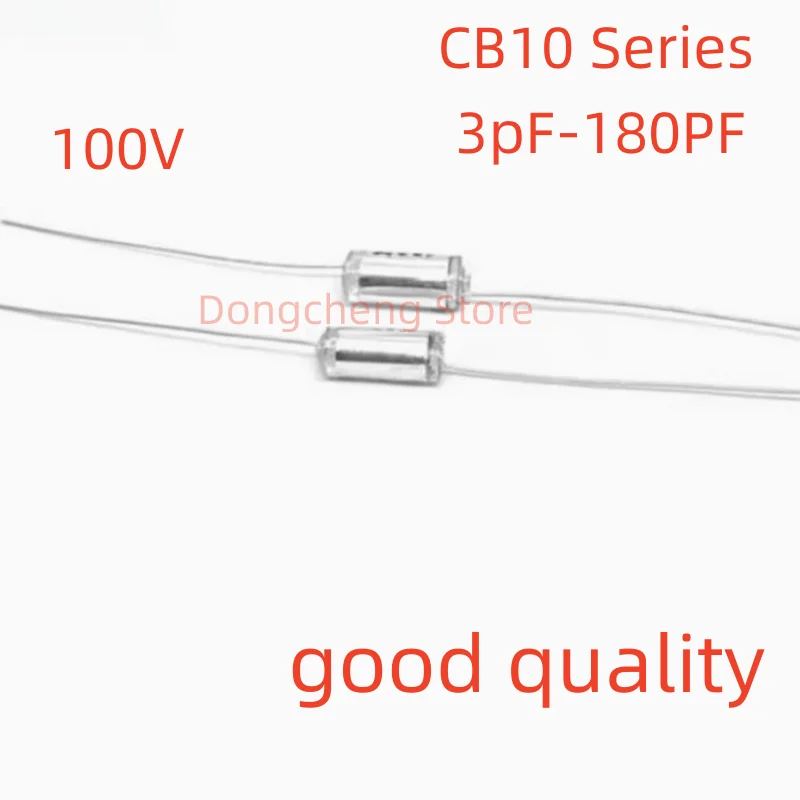 10PCS/30PCS/50PCS CB10 Capacitor 3PF-180PF Axial Polystyrene Film Capacitors 10PF 20PF 30PF 51PF 100PF 100V 5%
