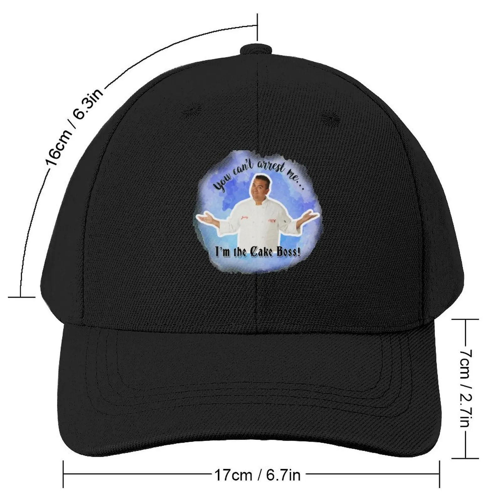 You can’t arrest me, I’m the Cake Boss Baseball Cap Wild Ball Hat dad hat Luxury Man Hat Sunscreen Men's Caps Women's