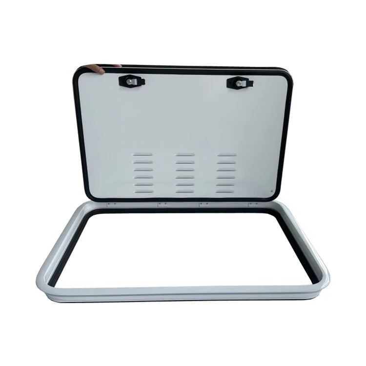 Tongfa Custom Size Aluminum Alloy Frame Rv Storage HATCH Baggage Door For Caravan Trailer