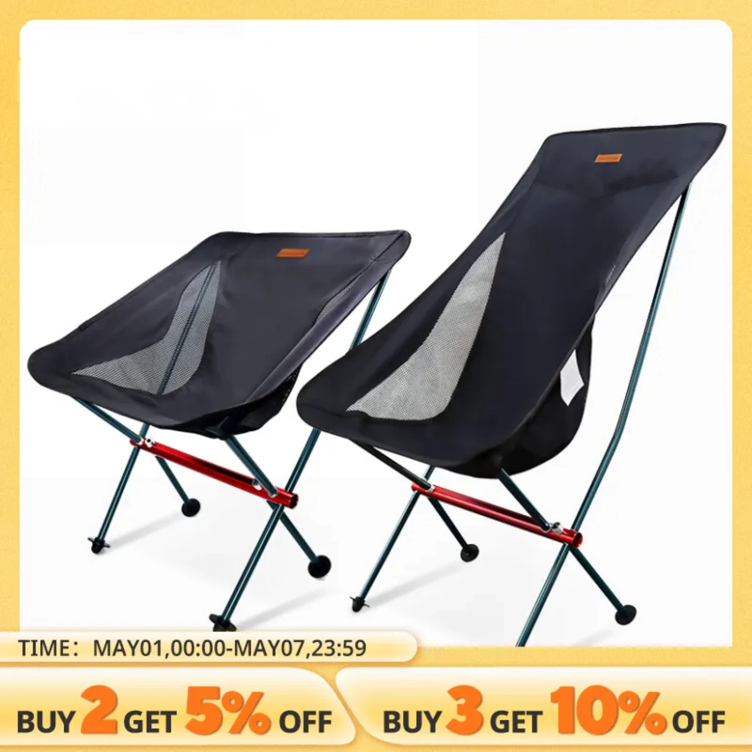 Camping Fishing Folding Chair Tourist Beach Chaise Longue Chair  Relaxing Foldable Leisure Travel  Picnic Small chair Mini chair