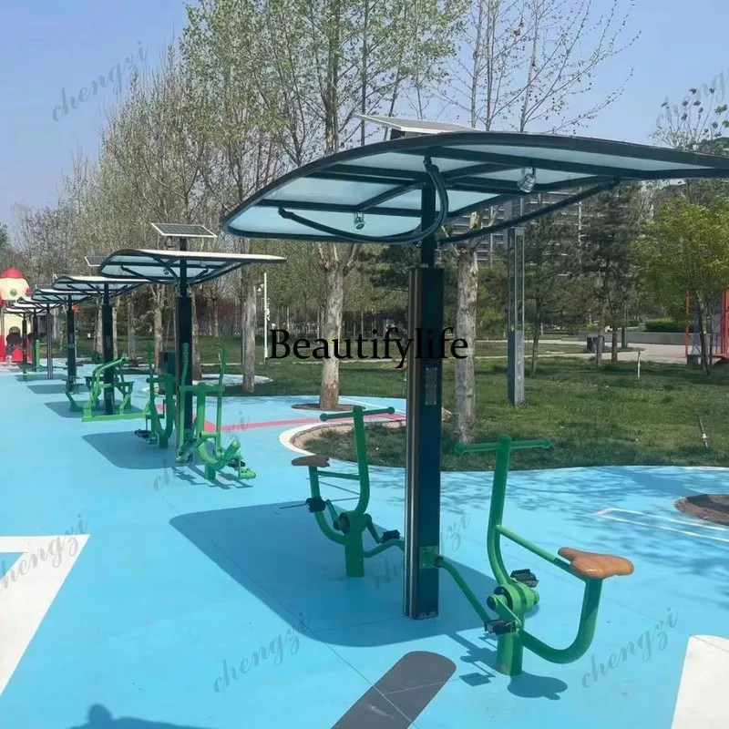 Fitness equipment Outdoor park, community new national body national standard intelligent second-generation voice
