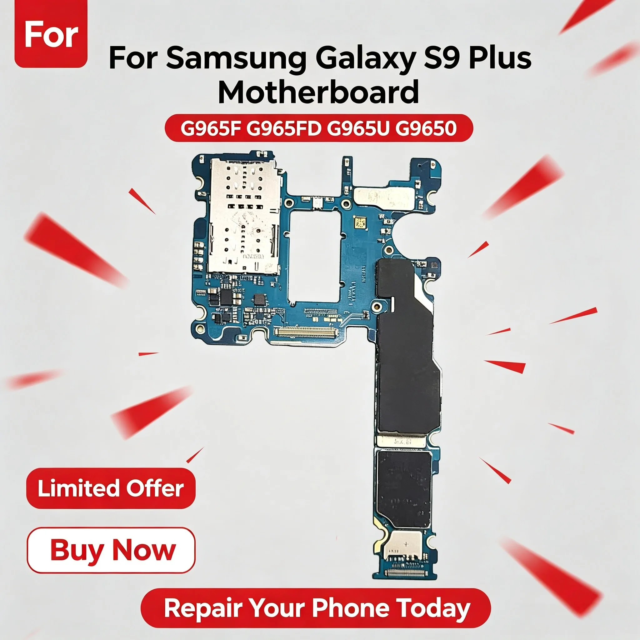 fully-tested-unlocked-replacement-mainboard-repair-accessory-for-samsung-galaxy-s9-s9-plus-g960f-g965f-g965fd-motherboard